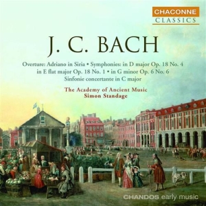 J.C. Bach - Symphonies 4 & 6 / Symphony Fo i gruppen VI TIPSAR / Julklappstips CD hos Bengans Skivbutik AB (637823)