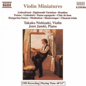 Various - Violin Miniatures i gruppen VI TIPSAR / Julklappstips CD hos Bengans Skivbutik AB (638071)