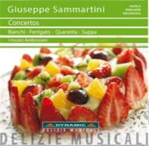 Sammartini - Concertos i gruppen VI TIPSAR / Julklappstips CD hos Bengans Skivbutik AB (639975)