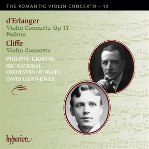 Cliffe / Erlanger - The Romantic Violin Concerto Vol 10 i gruppen Externt_Lager / Naxoslager hos Bengans Skivbutik AB (640196)