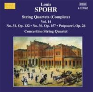 Spohr - Quartets i gruppen VI TIPSAR / Julklappstips CD hos Bengans Skivbutik AB (640212)