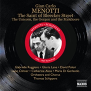 Menotti - The Saint Of Bleecker Street i gruppen VI TIPSAR / Julklappstips CD hos Bengans Skivbutik AB (641517)