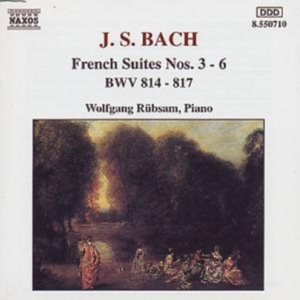 Bach Johann Sebastian - French Suites Nos 3-6 i gruppen Externt_Lager / Naxoslager hos Bengans Skivbutik AB (642667)