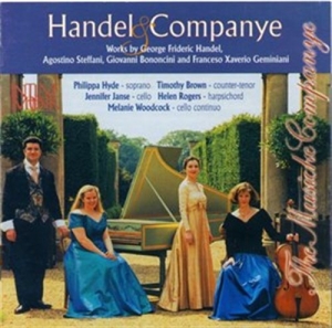 The Musicke Companye - Handel & Companye i gruppen VI TIPSAR / Julklappstips CD hos Bengans Skivbutik AB (645576)