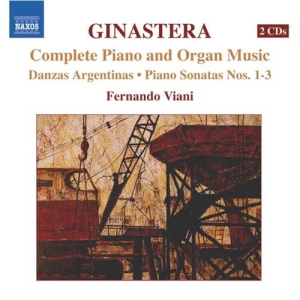 Ginastera: Viani - Piano And Organ Music i gruppen Externt_Lager / Naxoslager hos Bengans Skivbutik AB (646195)