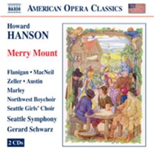 Hanson: Seattle Symphony - Merry Mount i gruppen VI TIPSAR / Julklappstips CD hos Bengans Skivbutik AB (646196)