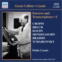 Pablo Casals - Acoustic Recordings Vol. 3 i gruppen Externt_Lager / Naxoslager hos Bengans Skivbutik AB (646369)