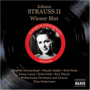 Johann Strauss Ii: Schwarzkopf - Wiener Blut i gruppen Externt_Lager / Naxoslager hos Bengans Skivbutik AB (646372)