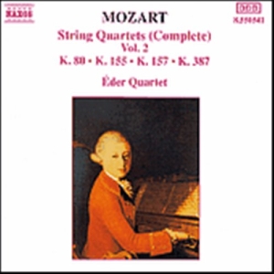 Mozart Wolfgang Amadeus - String Quartets Vol 2 i gruppen Externt_Lager / Naxoslager hos Bengans Skivbutik AB (649778)