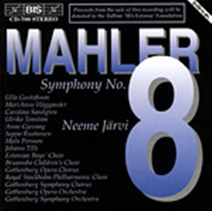 Mahler Gustav - Symphony 8 (Järvi) i gruppen VI TIPSAR / Julklappstips CD hos Bengans Skivbutik AB (651090)