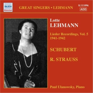 Lehmann - Lieder Vol 5 i gruppen VI TIPSAR / Julklappstips CD hos Bengans Skivbutik AB (652283)