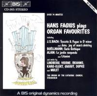 Various - Hans Fagius Plays Organ Favour i gruppen VI TIPSAR / Julklappstips CD hos Bengans Skivbutik AB (652434)