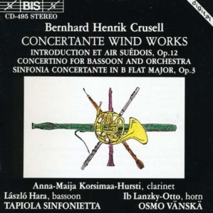 Crusell Bernhard - Works For Clarinet & Orchestra i gruppen Externt_Lager / Naxoslager hos Bengans Skivbutik AB (655736)