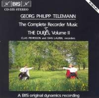 Telemann Georg Philipp - Complete Recorder Music Vol 2 i gruppen VI TIPSAR / Julklappstips CD hos Bengans Skivbutik AB (655863)