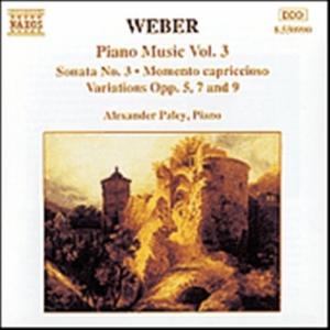 Weber Carl Maria Von - Piano Music Vol 3 i gruppen VI TIPSAR / Julklappstips CD hos Bengans Skivbutik AB (657775)