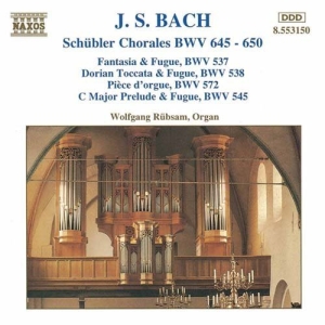 Bach Johann Sebastian - Schubler Chorales i gruppen VI TIPSAR / Julklappstips CD hos Bengans Skivbutik AB (657778)