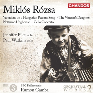 Rozsa - Orchestral Works Vol 2 i gruppen Externt_Lager / Naxoslager hos Bengans Skivbutik AB (658780)