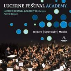 Lucerne Festival Academy Orchestra - Plays Webern / Stravinsky / Mahler i gruppen Externt_Lager / Naxoslager hos Bengans Skivbutik AB (659035)