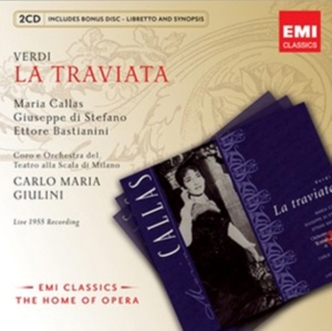 Carlo Maria Giulini - Verdi: La Traviata (Live, Mila i gruppen CD / Klassiskt hos Bengans Skivbutik AB (661695)