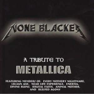 Metallica Tribute Various Artist - None Blacker i gruppen CD / Hårdrock/ Heavy metal hos Bengans Skivbutik AB (661832)