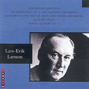 Larsson Lars-Erik - Saxophone Concerto i gruppen VI TIPSAR / Julklappstips CD hos Bengans Skivbutik AB (667983)