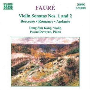 Faure Gabriel - Violin Sonatas Nos 1 & 2 i gruppen Externt_Lager / Naxoslager hos Bengans Skivbutik AB (670763)