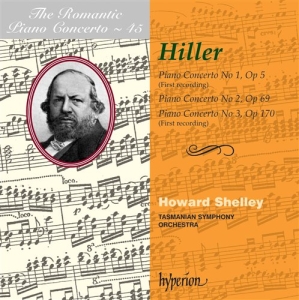 Hiller - Romantic Piano Concerto Vol 45 i gruppen Externt_Lager / Naxoslager hos Bengans Skivbutik AB (671711)