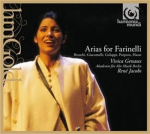 Genaux Vivica - Arias For Farinelli i gruppen CD / Övrigt hos Bengans Skivbutik AB (671876)