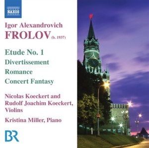 Frolov - Works For Violin & Piano i gruppen VI TIPSAR / Julklappstips CD hos Bengans Skivbutik AB (672849)