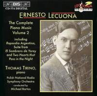 Lecuona Ernesto - Complete Piano Music Vol 2 i gruppen VI TIPSAR / Julklappstips CD hos Bengans Skivbutik AB (673140)