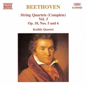 Beethoven Ludwig Van - String Quartets Vol 3 i gruppen Externt_Lager / Naxoslager hos Bengans Skivbutik AB (674688)