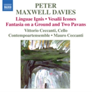 Maxwell Davies - Linguae Ignis i gruppen Externt_Lager / Naxoslager hos Bengans Skivbutik AB (674720)