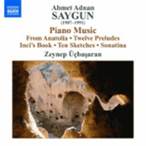 Saygun - Works For Solo Piano i gruppen Externt_Lager / Naxoslager hos Bengans Skivbutik AB (674758)