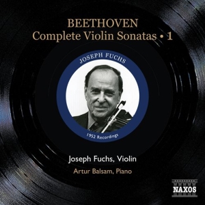 Beethoven: Fuchs - Complete Violin Sonatas Vol.1 i gruppen VI TIPSAR / Julklappstips CD hos Bengans Skivbutik AB (674991)