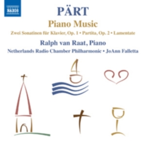 Pärt - Lamentate For Piano And Orchestra i gruppen Externt_Lager / Naxoslager hos Bengans Skivbutik AB (675071)