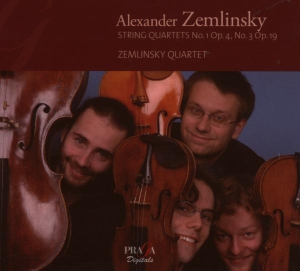 A. Von Zemlinsky - String Quartets 1 & 4 i gruppen CD / Klassiskt,Övrigt hos Bengans Skivbutik AB (675192)