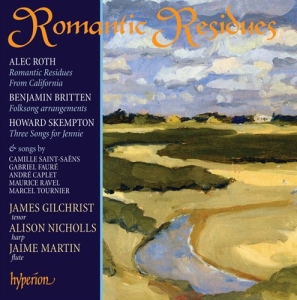 Romantic Residues - Songs For Tenor And Harp i gruppen VI TIPSAR / Julklappstips CD hos Bengans Skivbutik AB (678605)