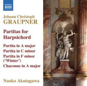 Graupner - Partitas For Harpsichord i gruppen Externt_Lager / Naxoslager hos Bengans Skivbutik AB (680253)