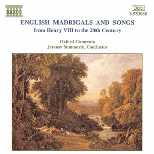 Various - English Madrigals & Songs i gruppen Externt_Lager / Naxoslager hos Bengans Skivbutik AB (683673)