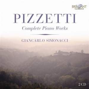 Pizzetti Ildebrando - Complete Piano Works i gruppen Externt_Lager / Naxoslager hos Bengans Skivbutik AB (684688)