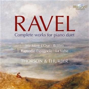 Maurice Ravel - Complete Works For Piano Duet i gruppen CD / Övrigt hos Bengans Skivbutik AB (685915)