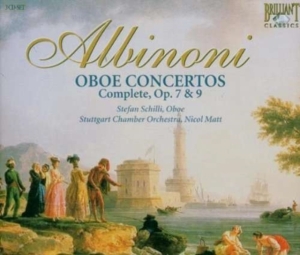 Albinoni Tomaso - Complete Oboe Concertos i gruppen Externt_Lager / Naxoslager hos Bengans Skivbutik AB (685952)