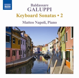 Galuppi - Piano Sonatas Vol 2 i gruppen Externt_Lager / Naxoslager hos Bengans Skivbutik AB (686148)
