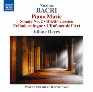 Bacri - Piano Music i gruppen Externt_Lager / Naxoslager hos Bengans Skivbutik AB (686151)