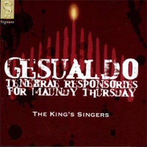 Gesualdo Carlo - Tenebrae Responsaries i gruppen Externt_Lager / Naxoslager hos Bengans Skivbutik AB (686308)