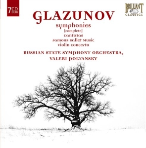 Glazunov Alexander - Complete 8 Symphonies i gruppen Externt_Lager / Naxoslager hos Bengans Skivbutik AB (688851)