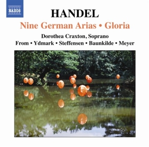 Händel - Nine German Arias i gruppen Externt_Lager / Naxoslager hos Bengans Skivbutik AB (691632)