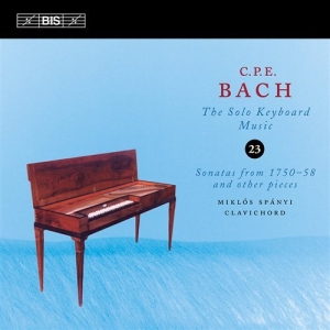 Cpe Bach - Solo Keyboard Music Vol 23 i gruppen Externt_Lager / Naxoslager hos Bengans Skivbutik AB (691655)