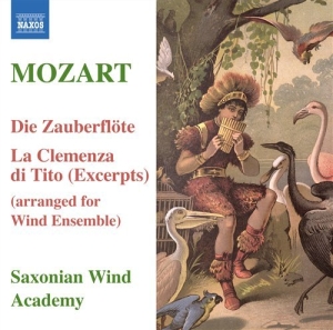 Mozart - The Magic Flute For Wind Ensemble i gruppen VI TIPSAR / Julklappstips CD hos Bengans Skivbutik AB (692013)