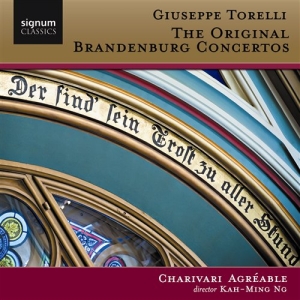 Torelli Giuseppe - The Orginal Brandenberg Concertos i gruppen Externt_Lager / Naxoslager hos Bengans Skivbutik AB (693248)
